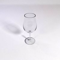Wine Glass Burgundi Red