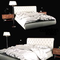 Bed Cattelan Italia Alexander