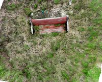 3d scan garden cement chair