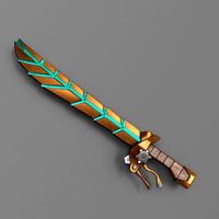 Steampunk Fantasy Sword