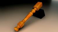 Chair wood leg