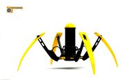 Spider Robot - Final - Without TurboSmooth-- 156888 polys - 98599 Verts