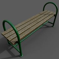 Street bench