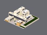 Complex building