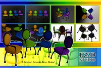 ID50031 4 Colour Arm Chair