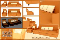 ID50028 Blown Texture Classic Sofa Sets