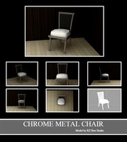 50017 Chrome Metal Chair