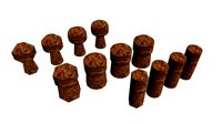 3 Corks