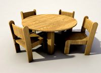 Nursery Chairs and Table