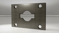 Cover strip for door lock