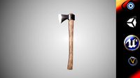 Forest Axe LowPoly