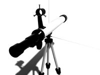3D model of a Telescope