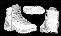 Hiking Boot HighPoly