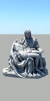 roman figure 3d model 13