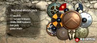 Medieval shields pack