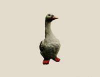 Garden Goose Statue