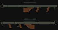 Bazooka m1a1 USA Low Poly Isometric