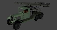 Katusha USSR - LowPoly isometric
