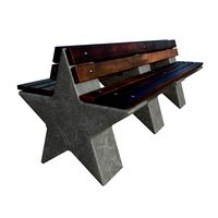 Street bench "STAR" #3
