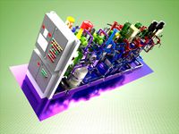 Modular boiler equipment.