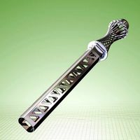 Bicycle seat post with shock absorber