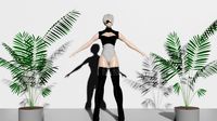 3D female character