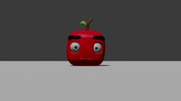 Cartoon Apple