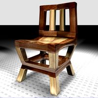 Wood Chair (Unique)