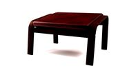 Poang footstool ikea model