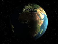 Earth and Moon