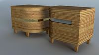 Bed site table two option