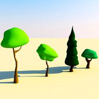 Cartoon Trees