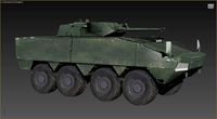 Military Armor Tank 3D Model