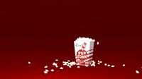 animated popcorn