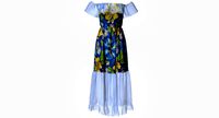 Dress with Flounces