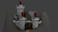 mountain castle