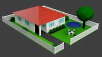 Low Poly House