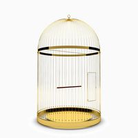 Golden bird cage