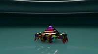 Steampunk Crab Highpoly
