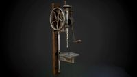 Hand Crank Drill Press