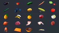 Food - fruits and vegetables