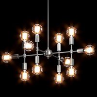 Enzo 12 Light Matte Gray Pendant
