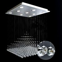 Hanging Crystal Chandelier