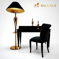 Smania Daisy (Chair, Desk and Lamp)