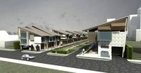 Download free Contemporary Tropical Village houses 3D Model