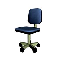 office chair low polygon