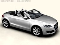 Audi TT Roadster 2006 3D Model