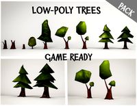 Trees lowpoly