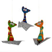 Flying cats toy