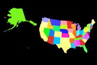 USA map